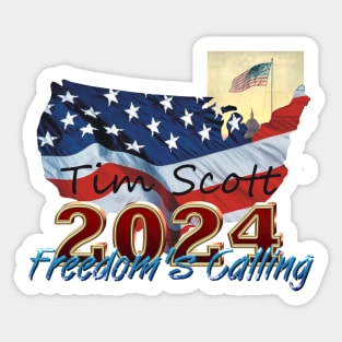 Tim Scott 2024 Sticker